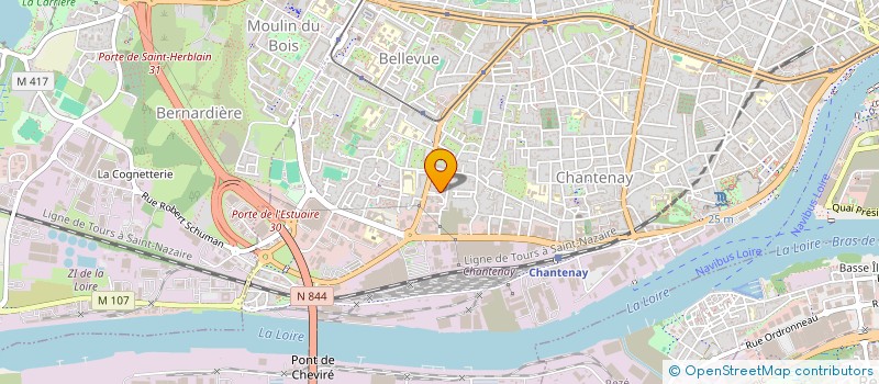 localisation de l'entreprise MADAME ALIX GREAUD à NANTES