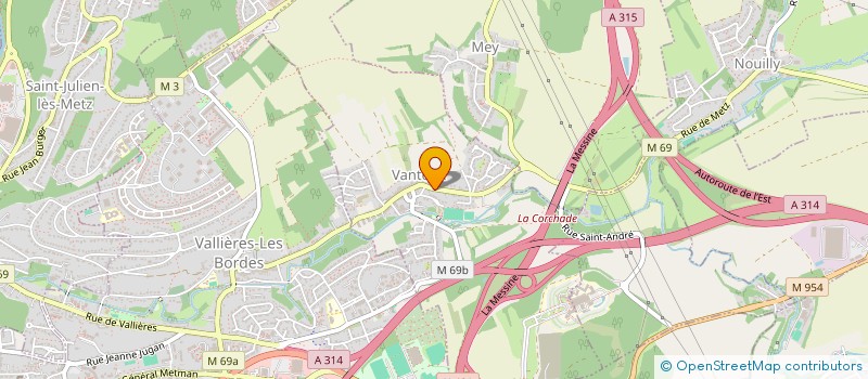 localisation de l'entreprise MADAME ALIX JAGER  VANTOUX