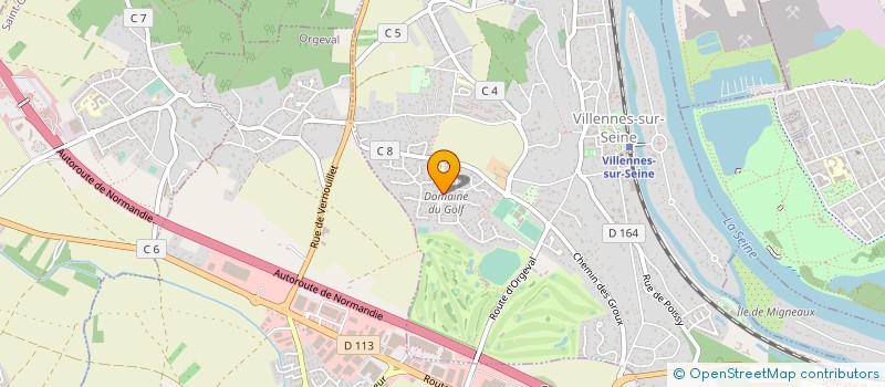 localisation de l'entreprise MADAME ALIX KOHLER à VILLENNES-SUR-SEINE