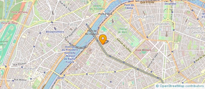 localisation de l'entreprise MADAME ALIX LACROIX  PARIS