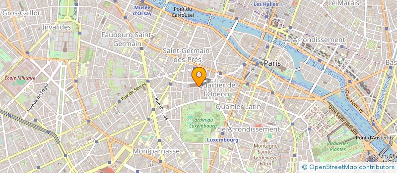 localisation de l'entreprise MADAME ALIX LAMBERT à PARIS