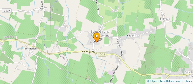 localisation de l'entreprise MADAME ALIX LAOUILLEAU  MONTGUYON