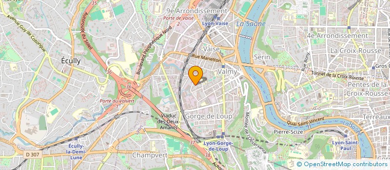 localisation de l'entreprise MADAME ALIX LAVIRON  LYON