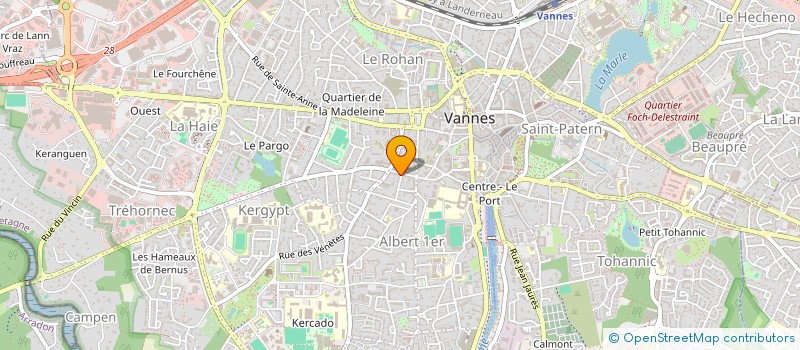 localisation de l'entreprise MADAME ALIX LE BAIL à VANNES