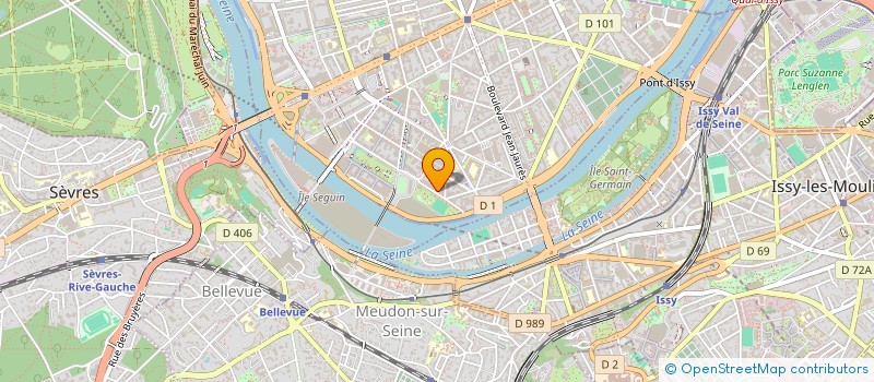 localisation de l'entreprise MADAME ALIX LOISON à BOULOGNE-BILLANCOURT
