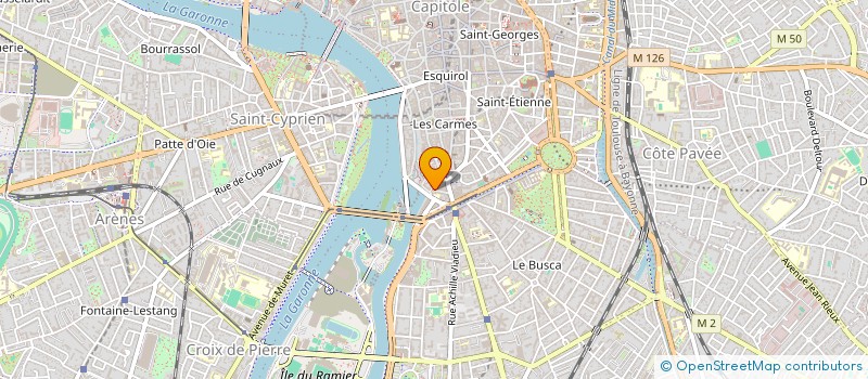 localisation de l'entreprise MADAME ALIX LUCHET  TOULOUSE