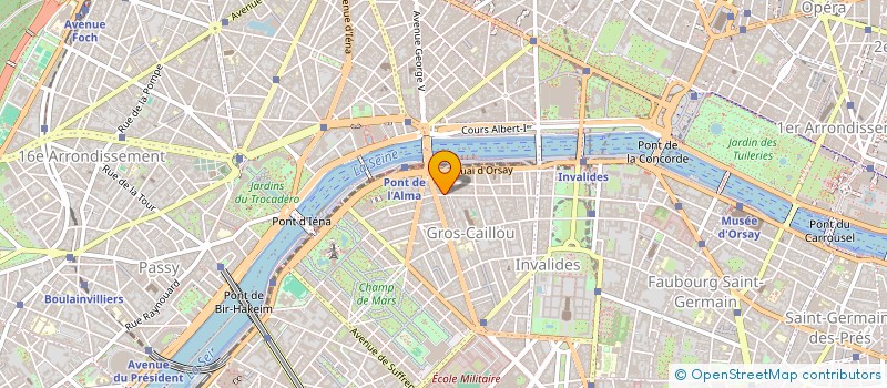 localisation de l'entreprise MADAME ALIX MANSARD  PARIS