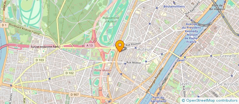 localisation de l'entreprise MADAME ALIX-MARIE ROURE  PARIS