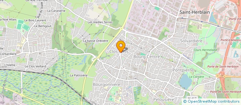 localisation de l'entreprise MADAME ALIX MARTINEZ  SAINT-HERBLAIN