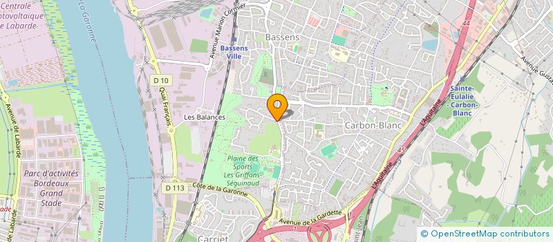 localisation de l'entreprise MADAME ALIX MASSOUVRE à BASSENS