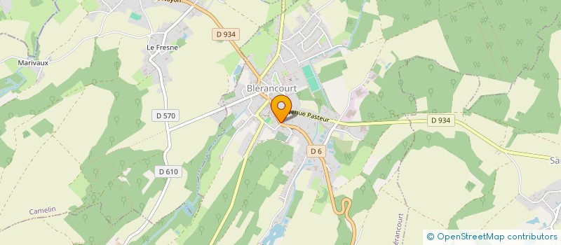 localisation de l'entreprise MADAME ALIX MONFORT  BLERANCOURT