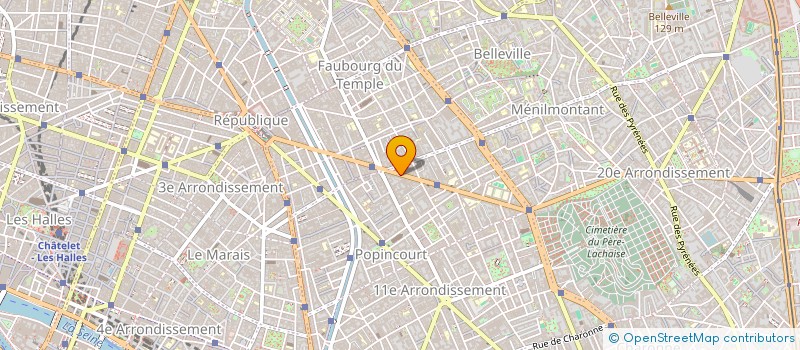 localisation de l'entreprise MADAME ALIX NADEAU  PARIS