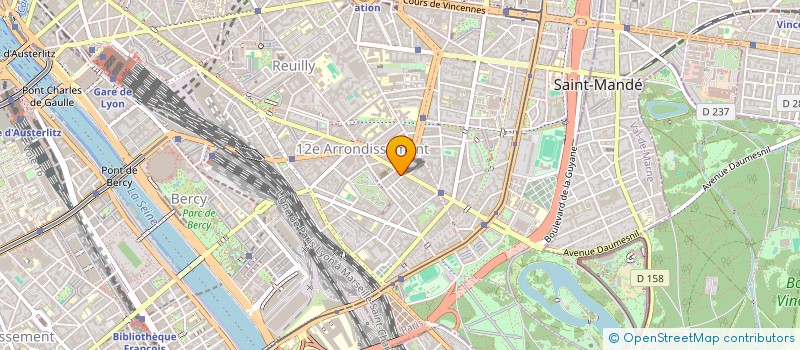 localisation de l'entreprise MADAME ALIX NOGUE  PARIS