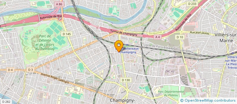 localisation de l'entreprise MADAME ALIX ONKA ANTSEKE  CHAMPIGNY-SUR-MARNE