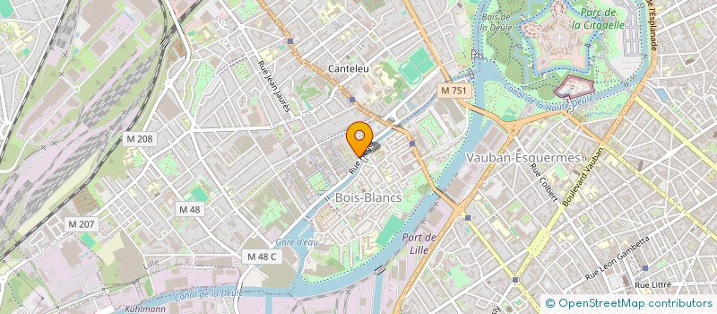 localisation de l'entreprise MADAME ALIX OURDOUILLIER à LILLE