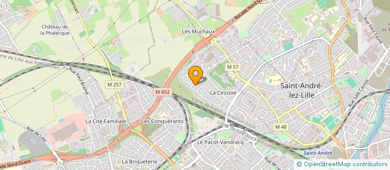 localisation de l'entreprise MADAME ALIX PACCARD à LAMBERSART