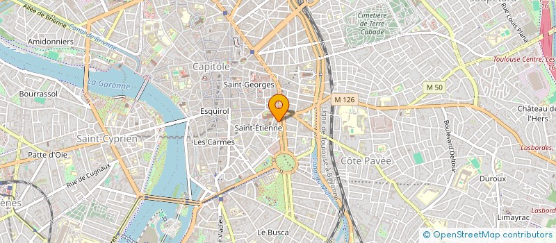localisation de l'entreprise MADAME ALIX PARVAIS  TOULOUSE