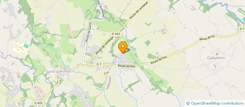 localisation de l'entreprise MADAME ALIX PAUPY  GABASTON