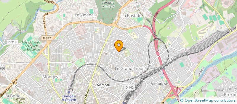 localisation de l'entreprise MADAME ALIX PEILLON  ALBIGNY-SUR-SAONE