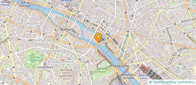 localisation de l'entreprise MADAME ALIX PELLETIER DE CHAMBURE  PARIS