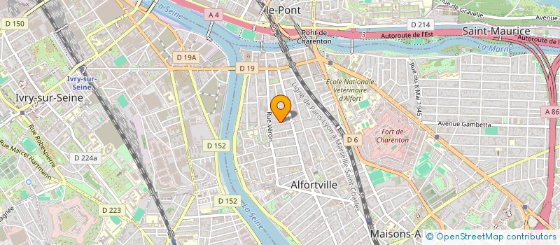 localisation de l'entreprise MADAME ALIX PUTAVY à ALFORTVILLE