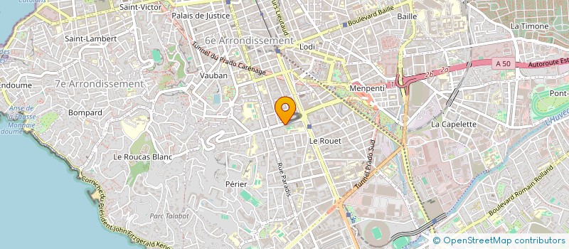 localisation de l'entreprise MADAME ALIX ROSTAN à MARSEILLE