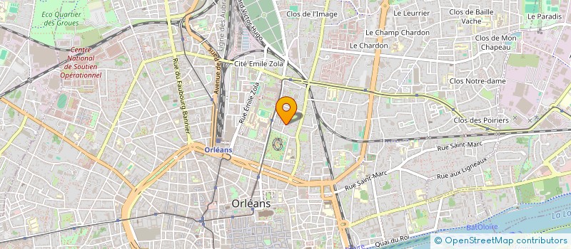 localisation de l'entreprise MADAME ALIX ROUSSEL  ORLEANS