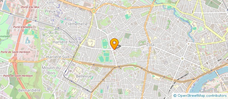 localisation de l'entreprise MADAME ALIX ROZES  NANTES