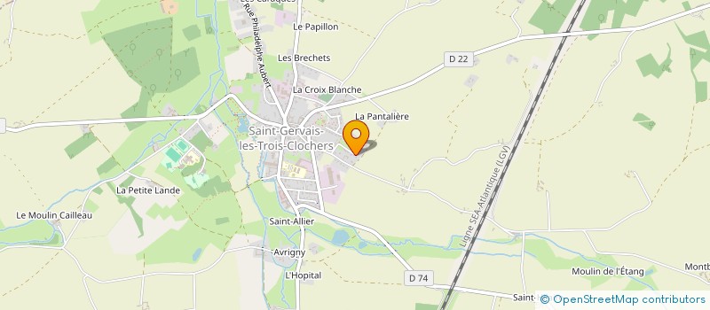 localisation de l'entreprise MADAME ALIX RUIZ  SAINT-CHRISTOPHE