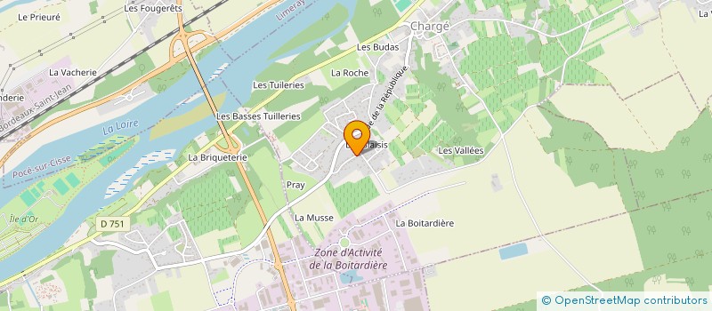 localisation de l'entreprise MADAME ALIX SEGUIN  CHARGE