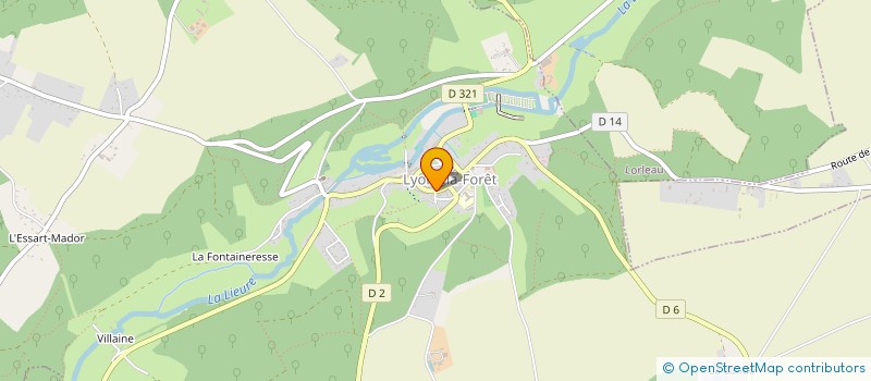 localisation de l'entreprise MADAME ALIX TASSART à LYONS-LA-FORET