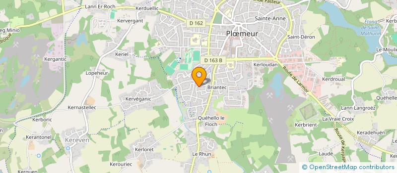 localisation de l'entreprise MADAME ALIX TEIXEIRA à PLOEMEUR