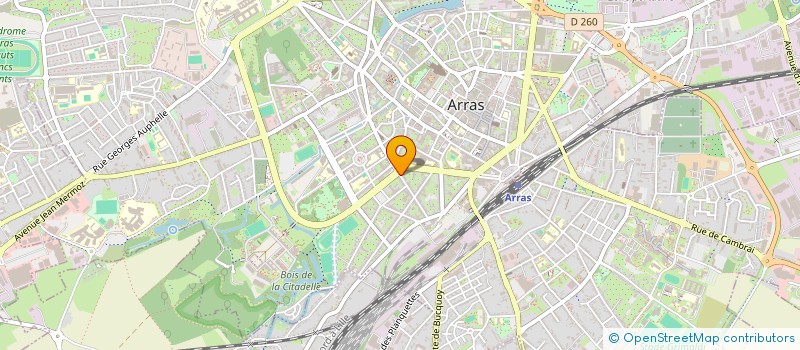 localisation de l'entreprise MADAME ALIX TENAILLE à ARRAS
