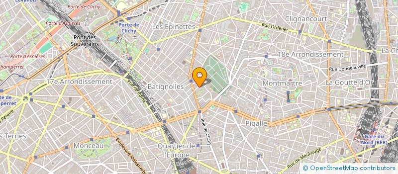 localisation de l'entreprise MADAME ALIX VAYSSIERES  PARIS