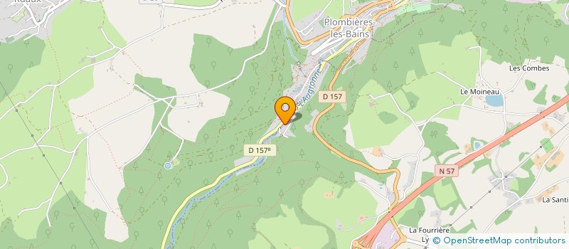 localisation de l'entreprise MADAME ALIX VEGA  LE VAL-D'AJOL