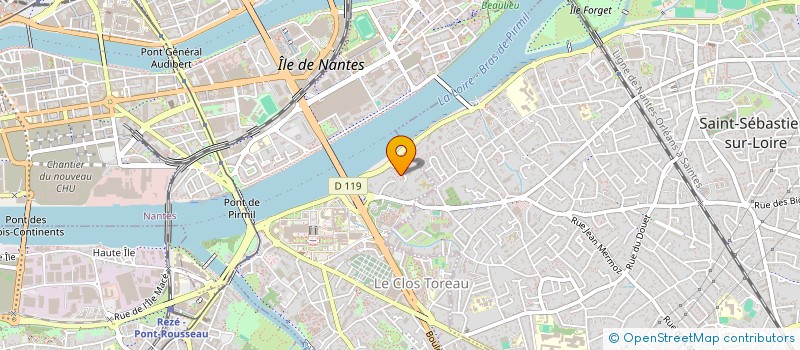 localisation de l'entreprise MADAME ALIX VEYRAT  NANTES