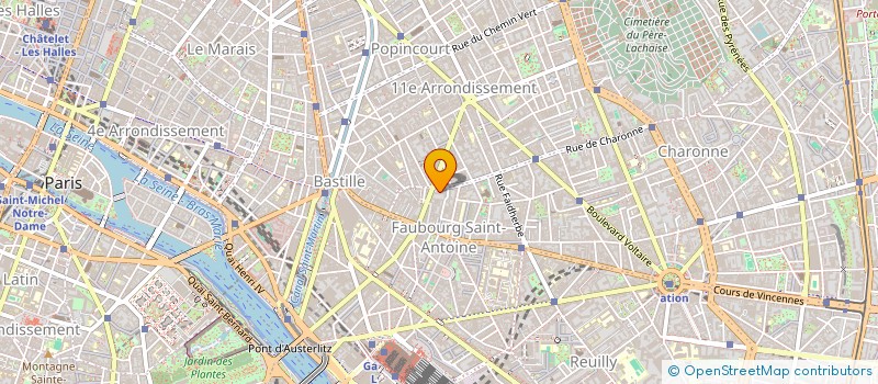 localisation de l'entreprise MADAME ALIX WALINE  PARIS