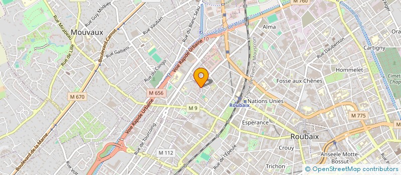 localisation de l'entreprise MADAME ALIXA AHARONIAN  TOURCOING