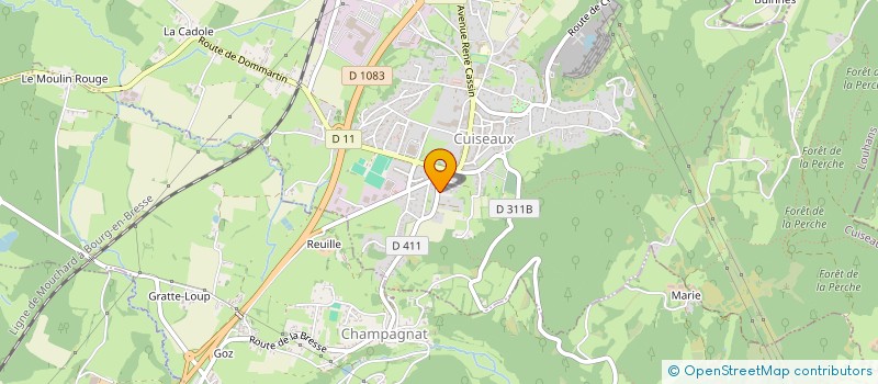 localisation de l'entreprise MADAME ALIXAN MANOCCHI  CUISEAUX