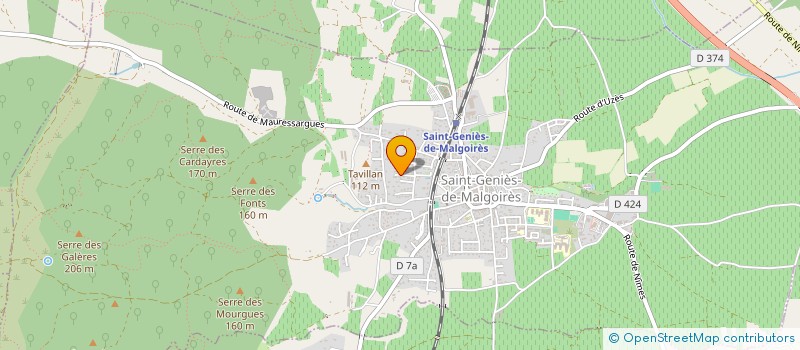 localisation de l'entreprise MADAME ALIXIA WINTER à SAINT-GENIES-DE-MALGOIRES