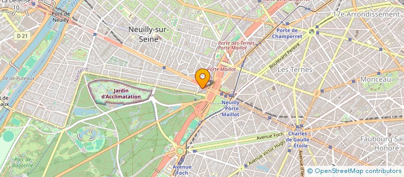 localisation de l'entreprise MADAME ALIYA ADALA  NEUILLY-SUR-SEINE