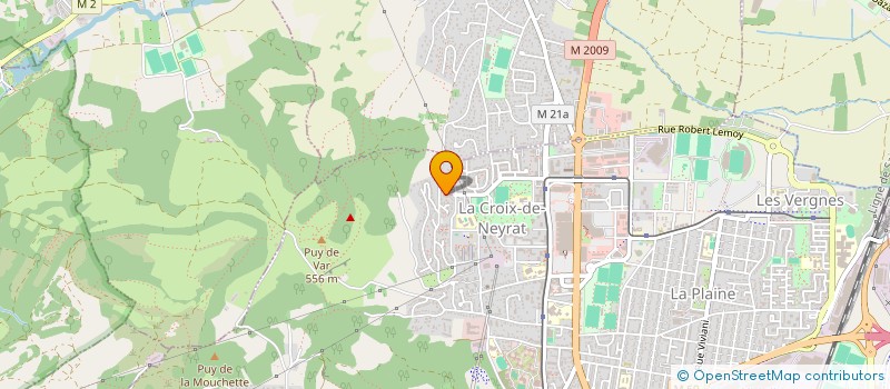 localisation de l'entreprise MADAME ALIYA CHAUDOUET  CLERMONT-FERRAND