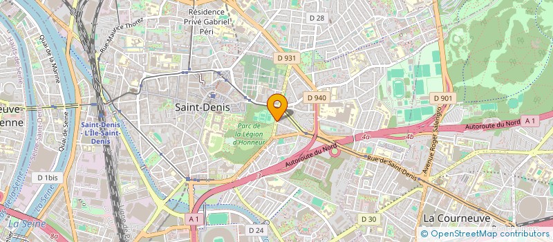 localisation de l'entreprise MADAME ALIYA CHERGUI à SAINT-DENIS