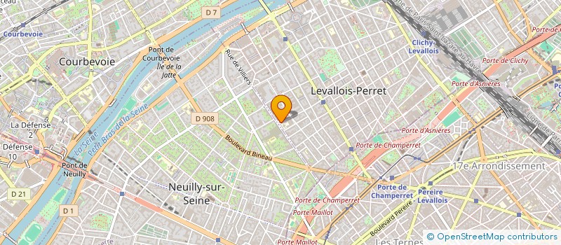 localisation de l'entreprise MADAME ALIYAH SEMILLANO à LEVALLOIS-PERRET