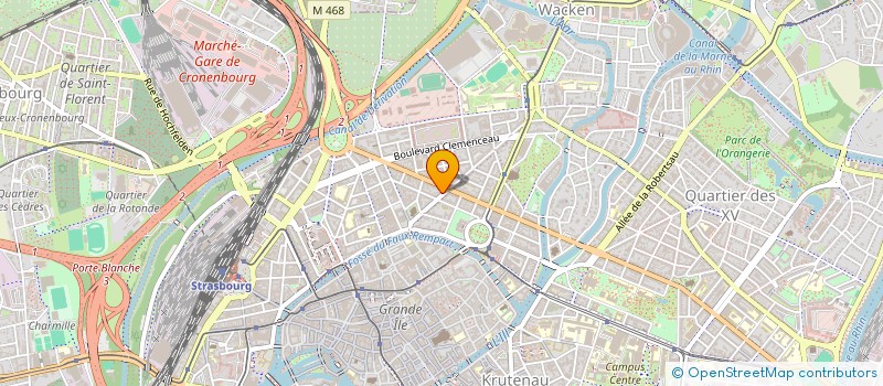 localisation de l'entreprise MADAME ALIZA SCHWARTZ à STRASBOURG