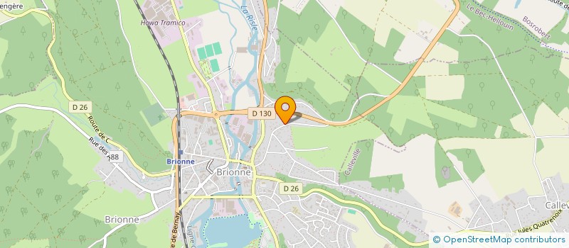 localisation de l'entreprise MADAME ALIZE BACHELOT  BRIONNE