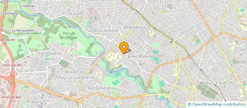 localisation de l'entreprise MADAME ALIZE ECALE à NANTES