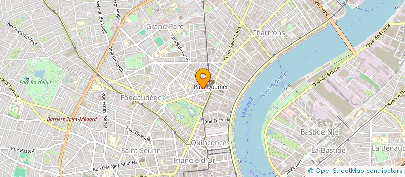 localisation de l'entreprise MADAME ALIZE FILLON  BORDEAUX