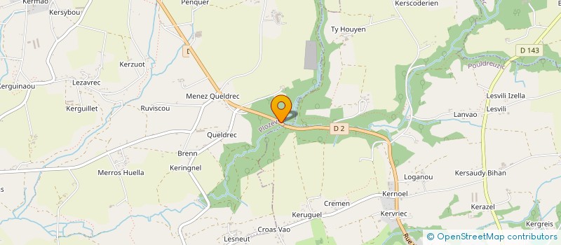 localisation de l'entreprise MADAME ALIZE FOVEAU  PLOZEVET