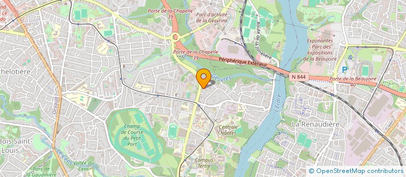 localisation de l'entreprise MADAME ALIZE HELOISE  NANTES